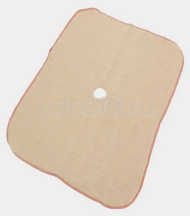 Тряпка для пола Неткол 50*70 двухслойная пл.120 г/м2 с отверстием для швабры