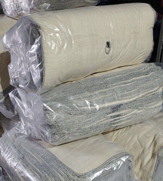 Тряпка для пола Неткол 60*80 трёхслойная пл.120 г/м2 с отверстием для швабры